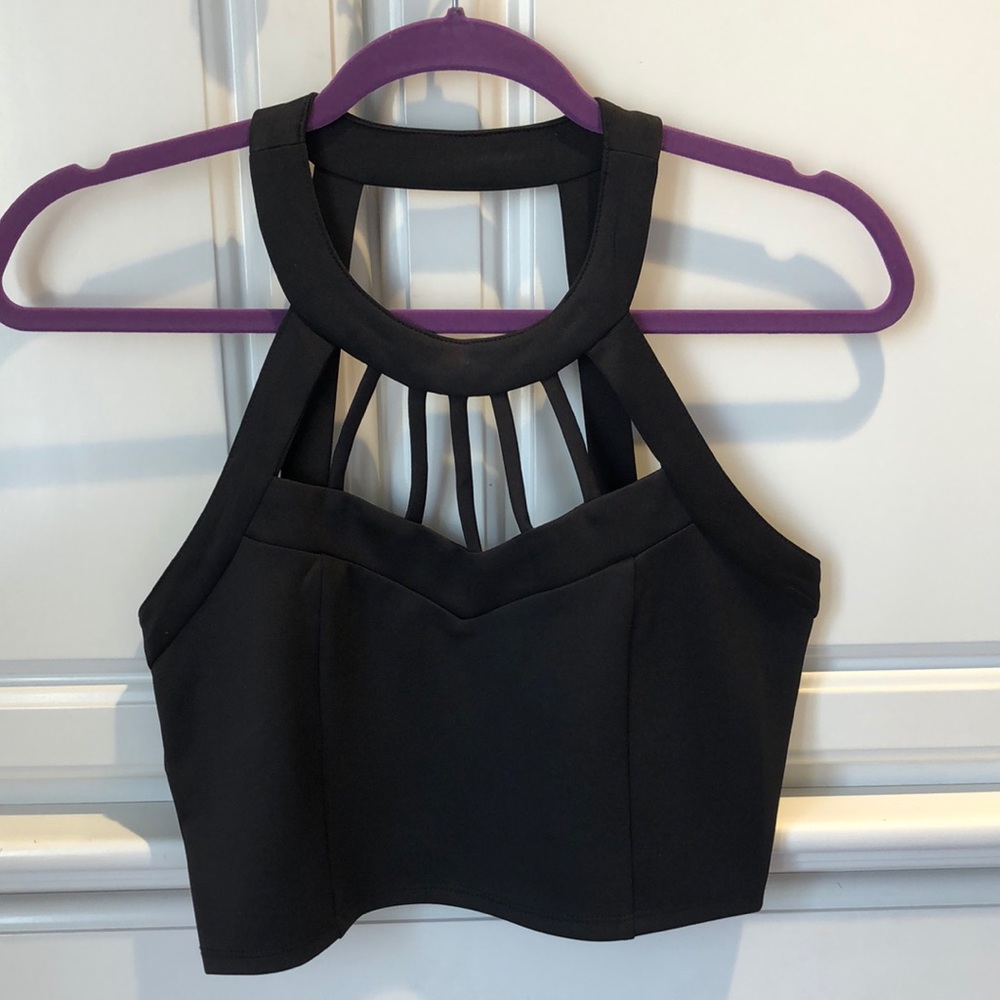 Forever 21 High Neck Crop